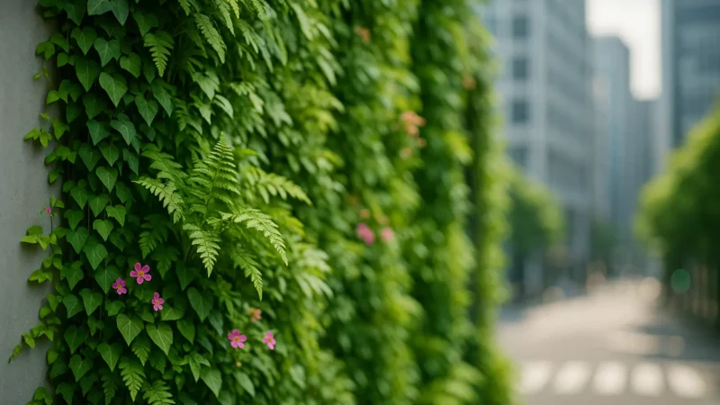 Vertical Gardening and Living Walls: Integrating Greenery in Urban Environments
