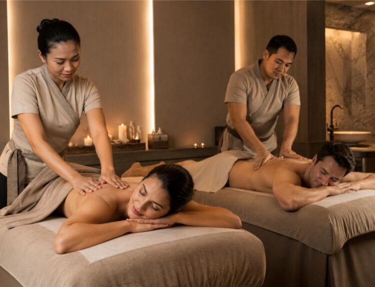 duo massage romantic
